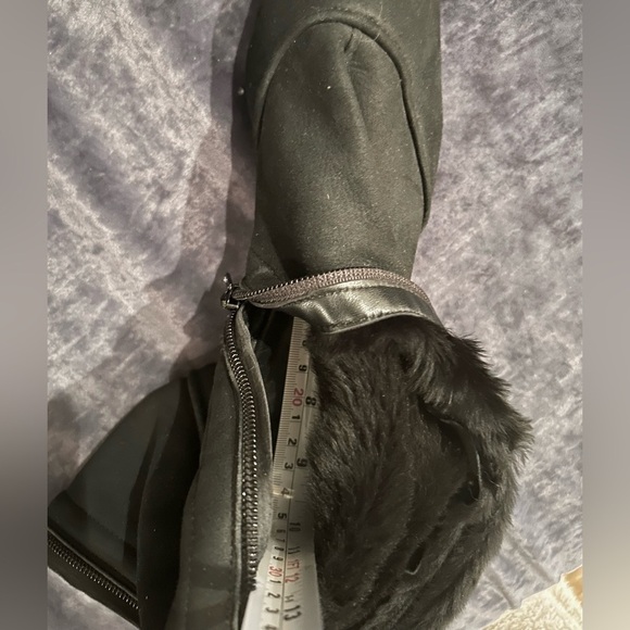 MARC CAIN ANKLE BOOT black leather suede size 38 made in Italy - Picture 16 of 16